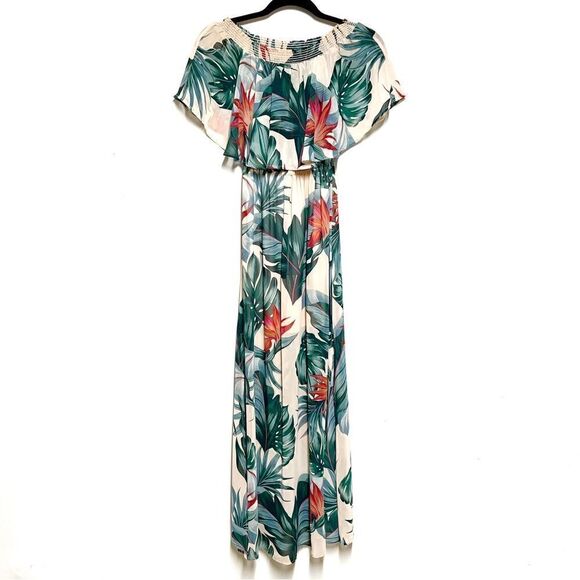 NWOT Show Me Your MuMu x REVOLVE Hacienda Dress in Kauai Kisses Sz XS Host Pick - Picture 4 of 7